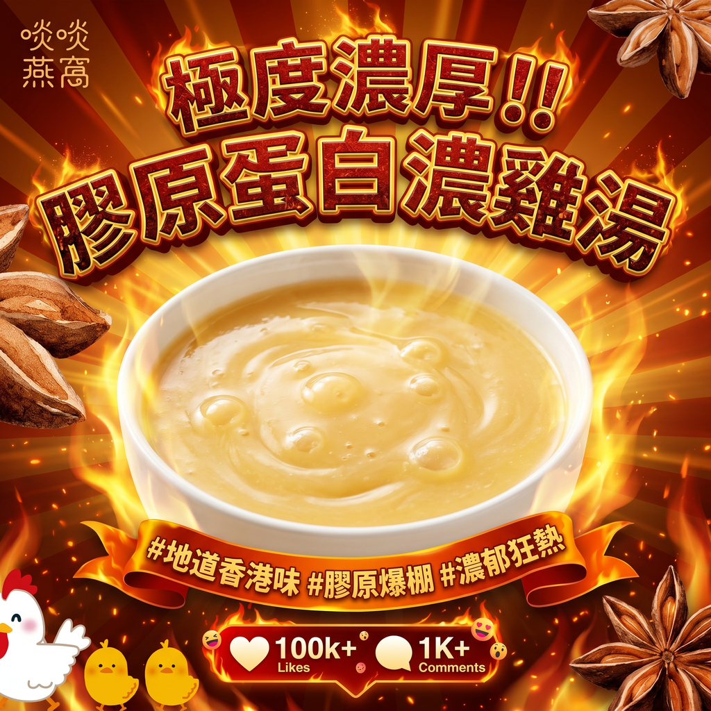 G - 極度濃厚‼️膠原蛋白濃雞湯(湯包 250mL)