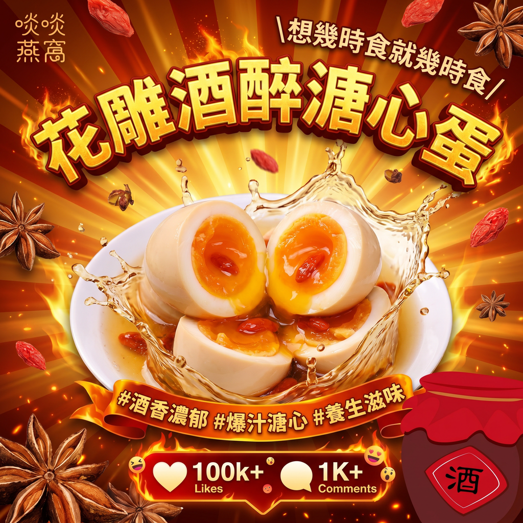 Z旦 - 花雕酒醉溏心蛋