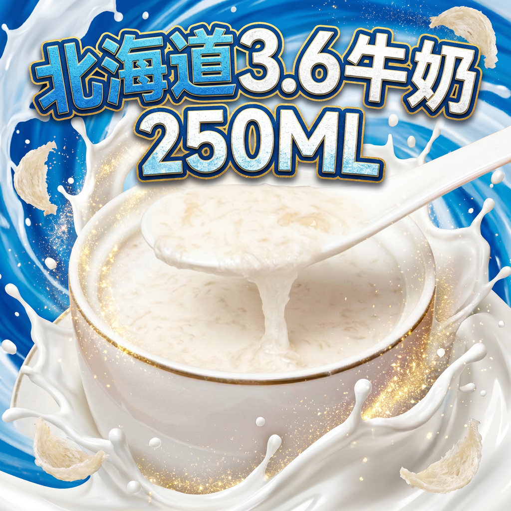 T4 - 北海道 3.6 牛奶 250ML(碗裝)