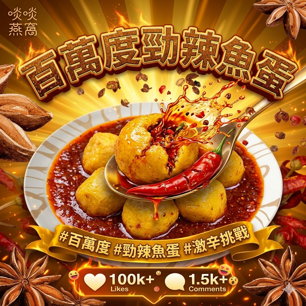 M4 - 百萬度勁辣魚蛋