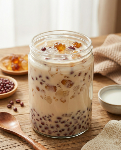 37-紅豆3.6牛奶燉品