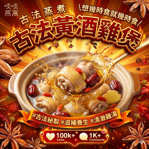 【新品】WP - 古法黃酒雞煲