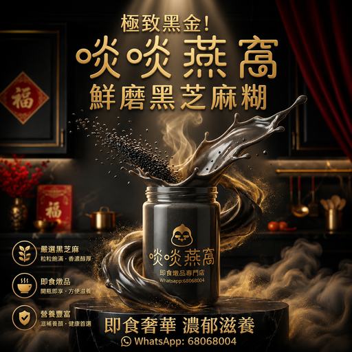 60 - 鮮磨黑芝麻糊🖤製作需2小時|落單請與客服確認