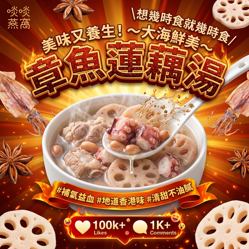 [G22] G22-章魚蓮藕湯(湯包350ML)