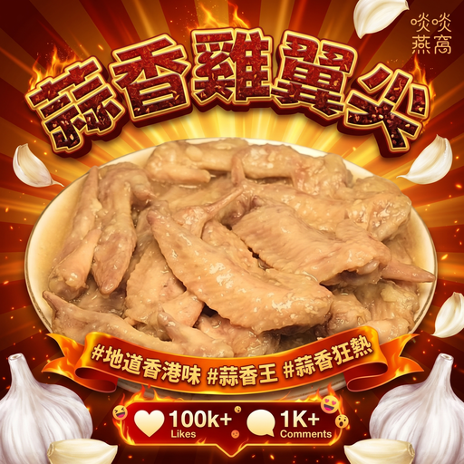 [S2x] 🧄S2x - 蒜香雞翼尖✨